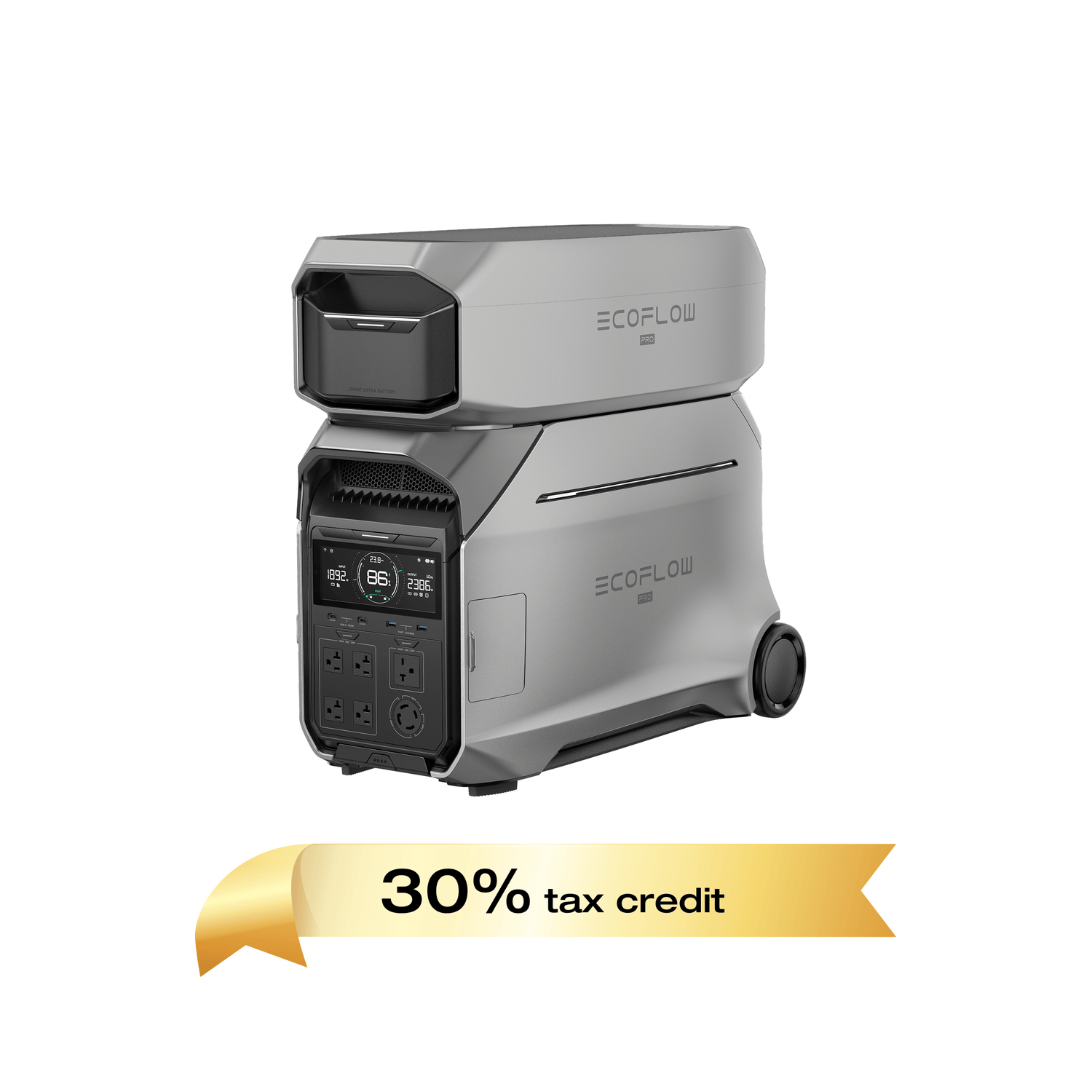Load image into Gallery viewer, EcoFlow DP3 DELTA Pro 3 + Extra Battery EcoFlow DELTA Pro 3 Portable Power Station (UL9540 Certificated)