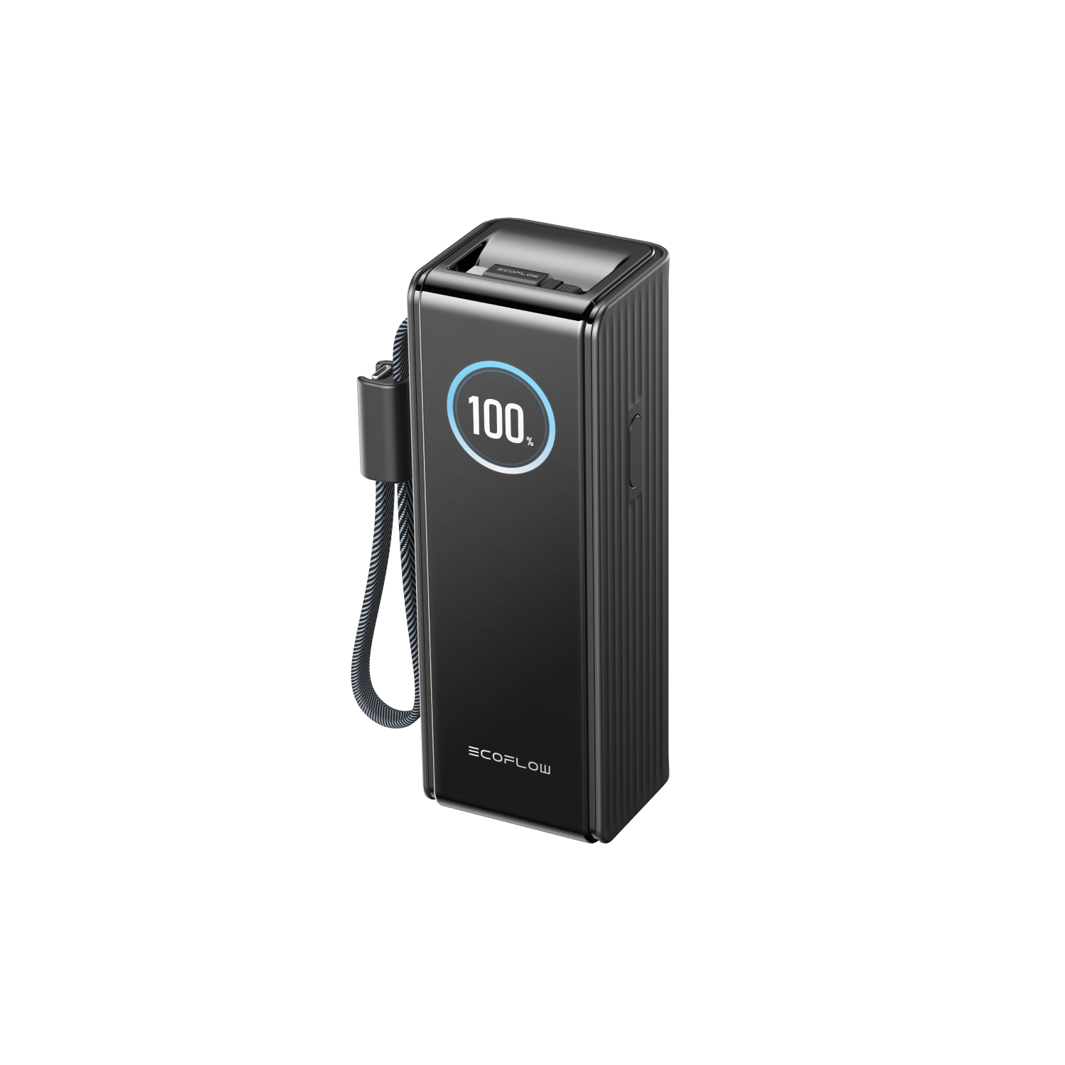 Load image into Gallery viewer, EcoFlow Rapid25k-with Black EcoFlow RAPID Power Bank (25,000mAh, 170W, 100W Built-In and Retractable
