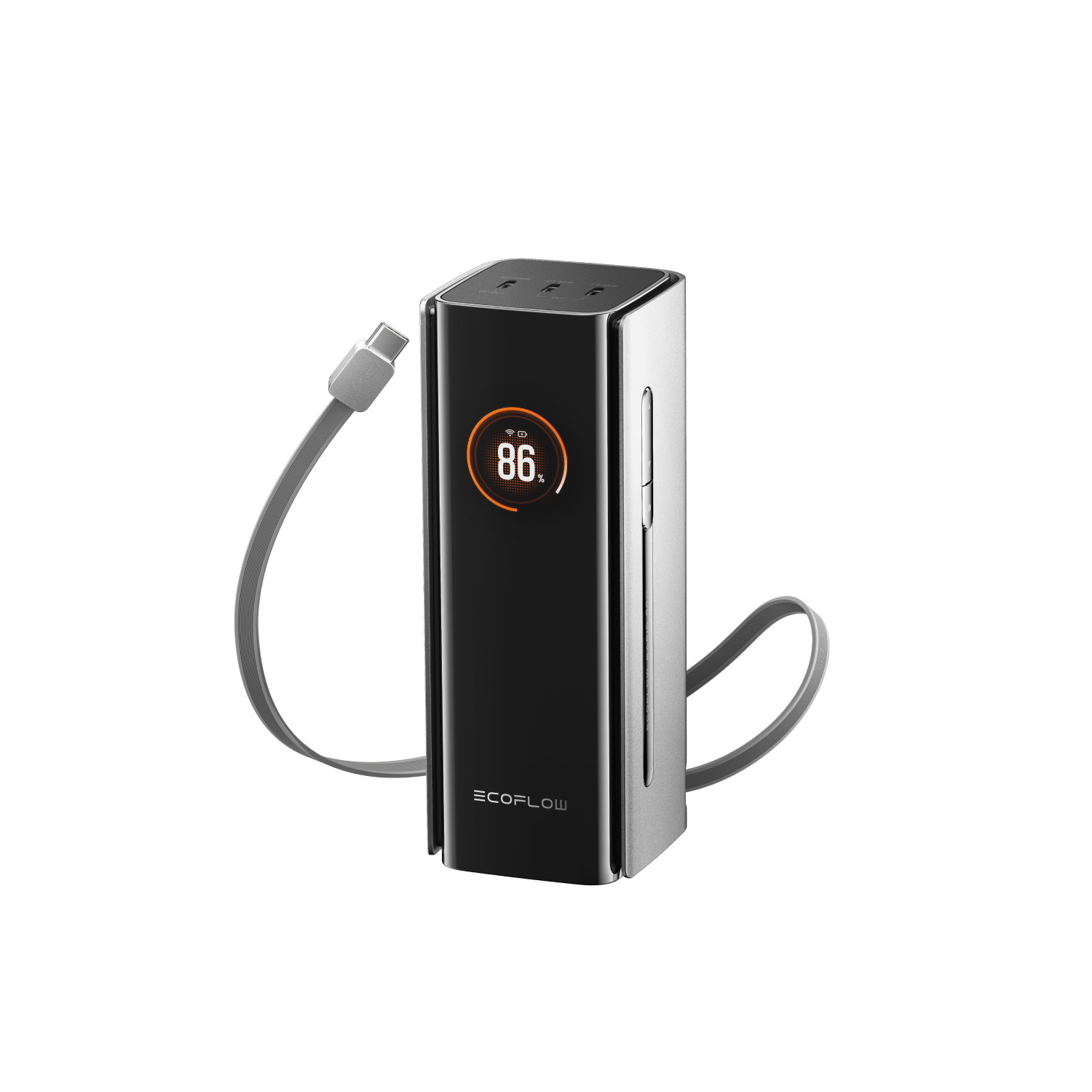 Load image into Gallery viewer, EcoFlow Rapid Pro 20k EcoFlow RAPID Pro Power Bank (20,000mAh, 230W, 100W Built-in Cable) EcoFlow RAPID Pro Power Bank(20,000mAh, 230W, 100W Built-in Cable)