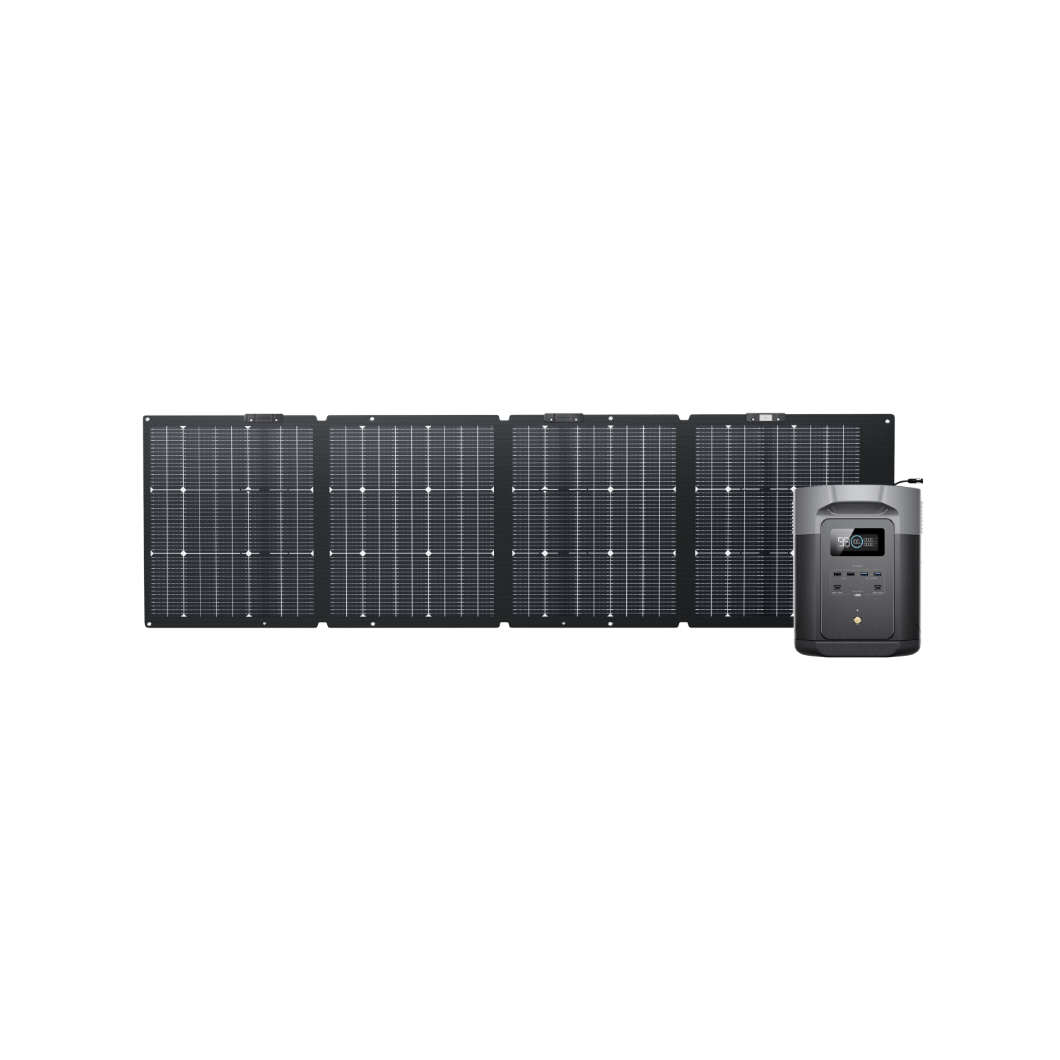 Load image into Gallery viewer, EcoFlow US 1*220W + DELTA 2 Max EcoFlow DELTA 2 Max Solar Generator (PV220W)