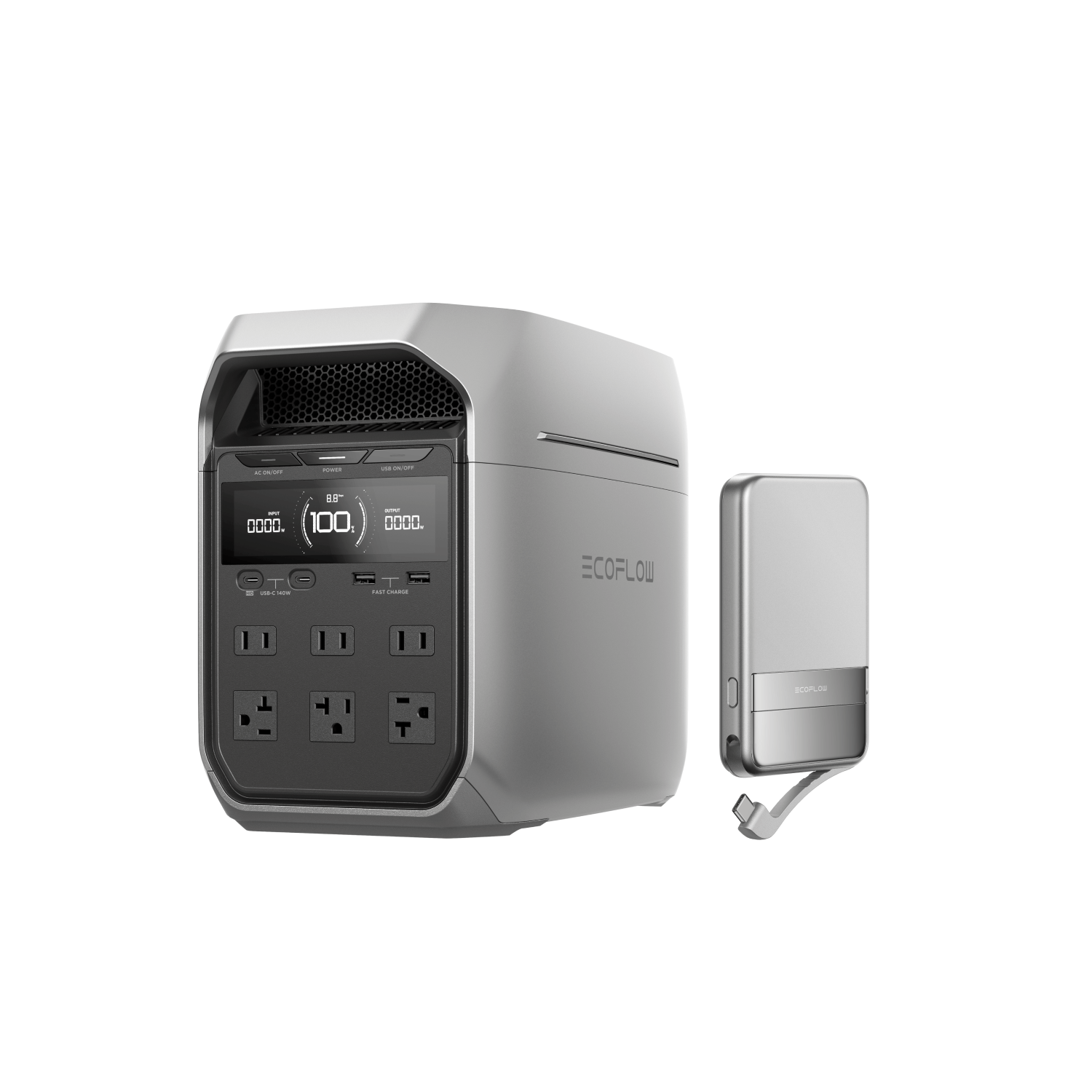 Load image into Gallery viewer, EcoFlow US Standalone (Members' Only)DELTA 3 Plus + RAPID 5000 EcoFlow DELTA 3 Plus Portable Power Station