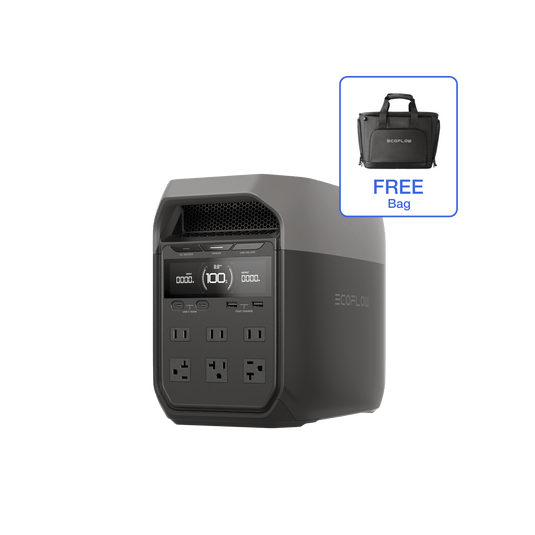 EcoFlow US Standalone DELTA 3 + Free DELTA 3 Bag EcoFlow DELTA 3 Portable Power Station