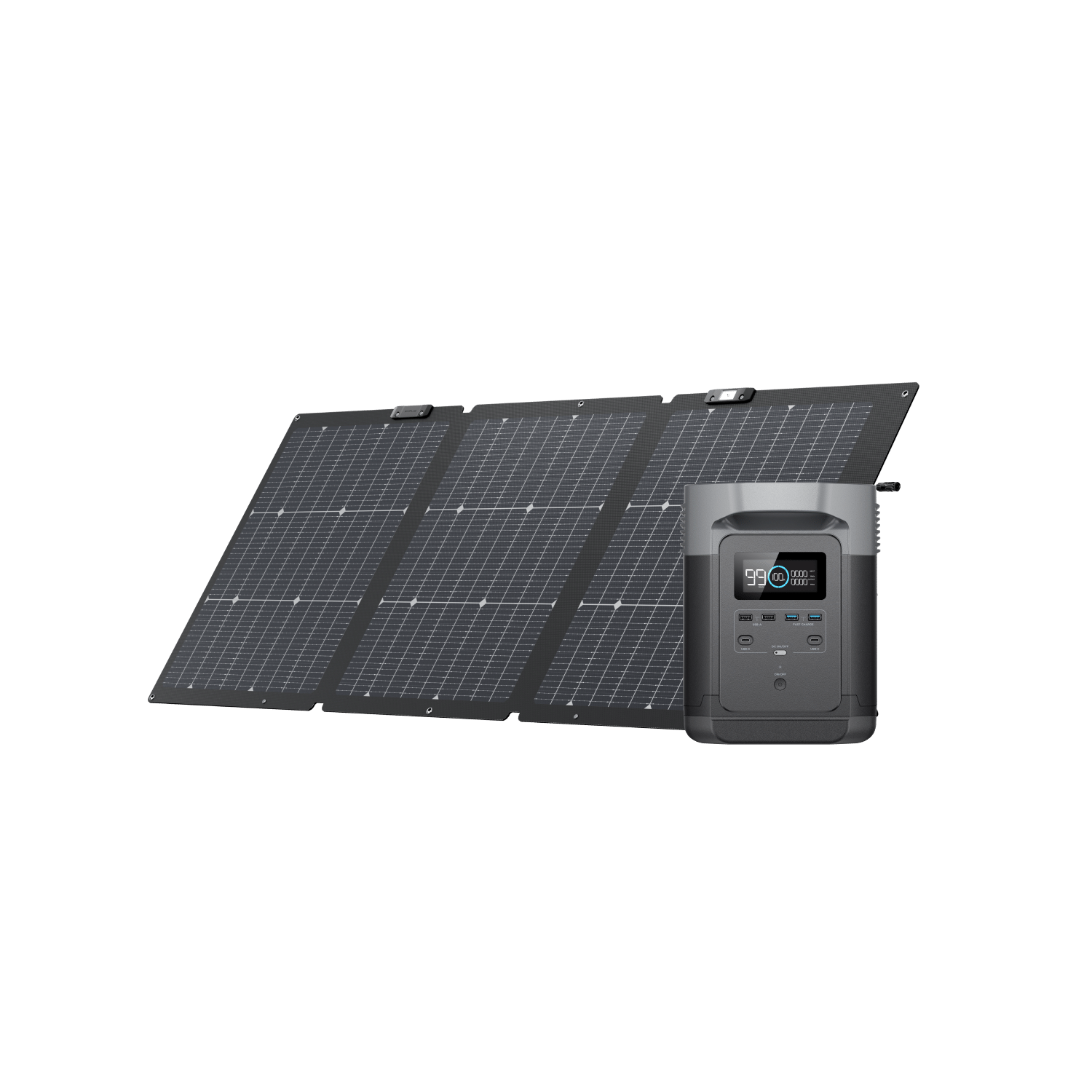 Load image into Gallery viewer, EcoFlow US Bundle EcoFlow DELTA Solar Generator (PV 160W)