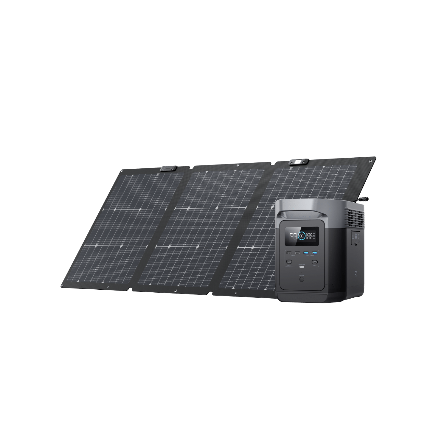 Load image into Gallery viewer, EcoFlow US Bundle EcoFlow DELTA Solar Generator (PV 160W)