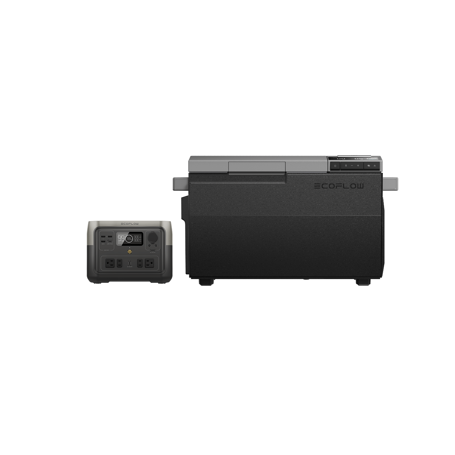 Load image into Gallery viewer, EcoFlow US Early-bird EcoFlow GLACIER Portable Refrigerator + RIVER 2 Max Portable Power Station