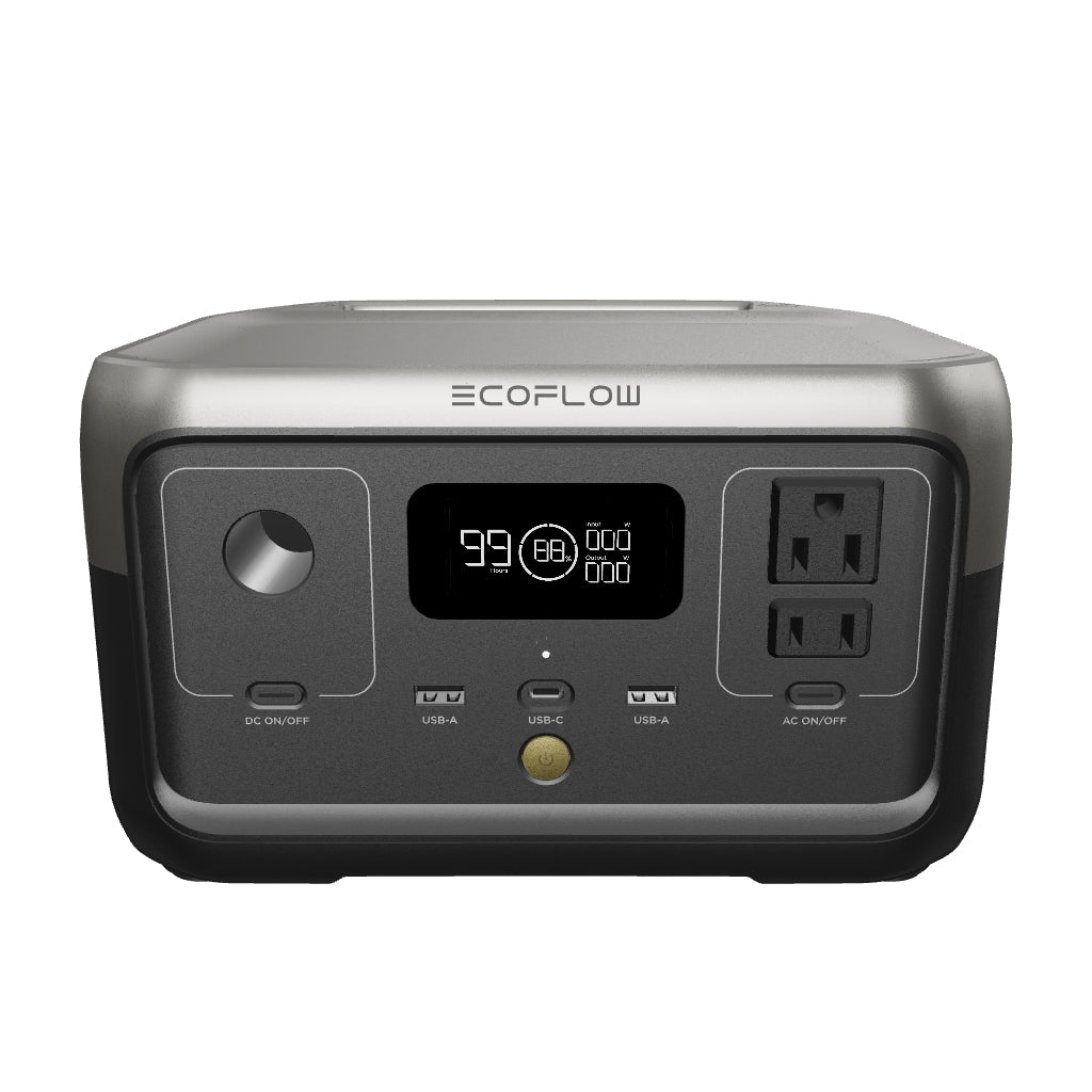 Load 3D model into Gallery viewer, EcoFlow RIVER 2 Portable Power Station