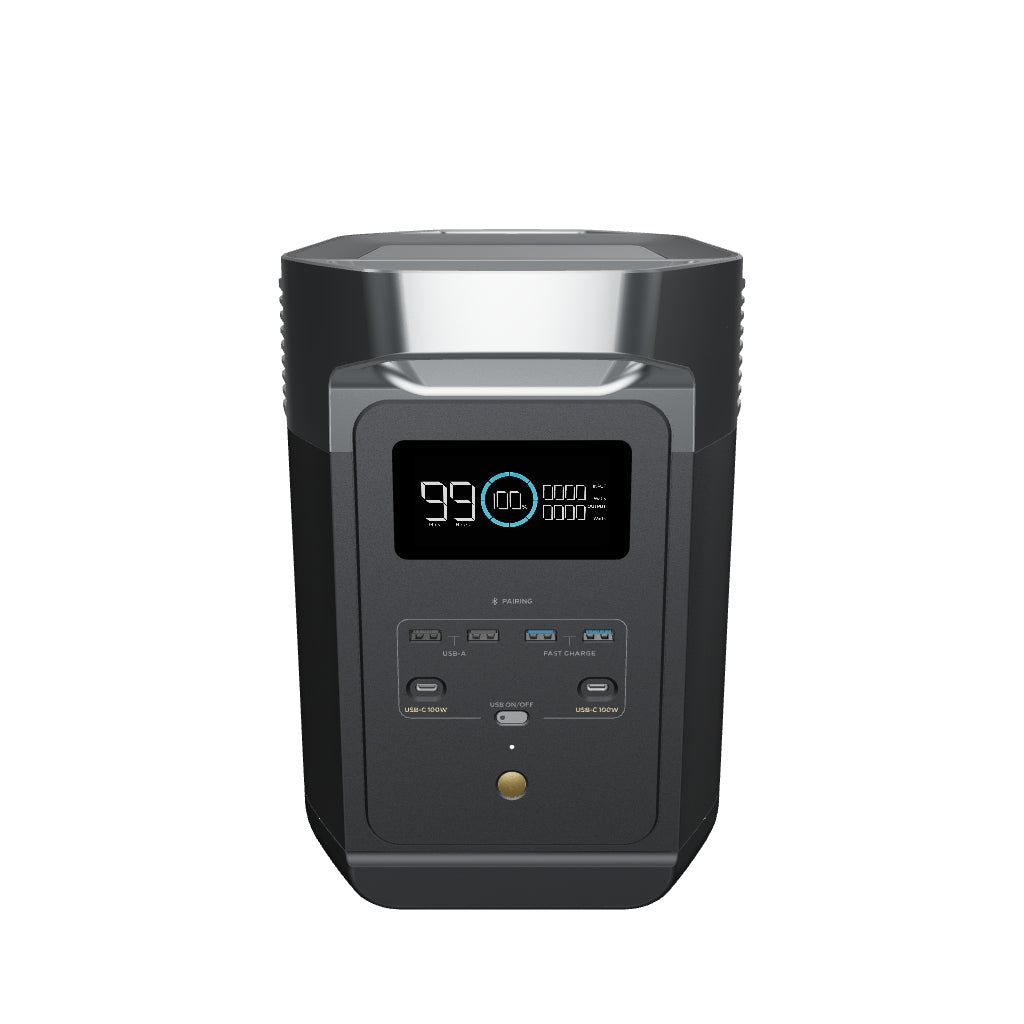 Load 3D model into Gallery viewer, EcoFlow DELTA 2 + DELTA 2 Smart Extra Battery + 2*110W Solar Panel