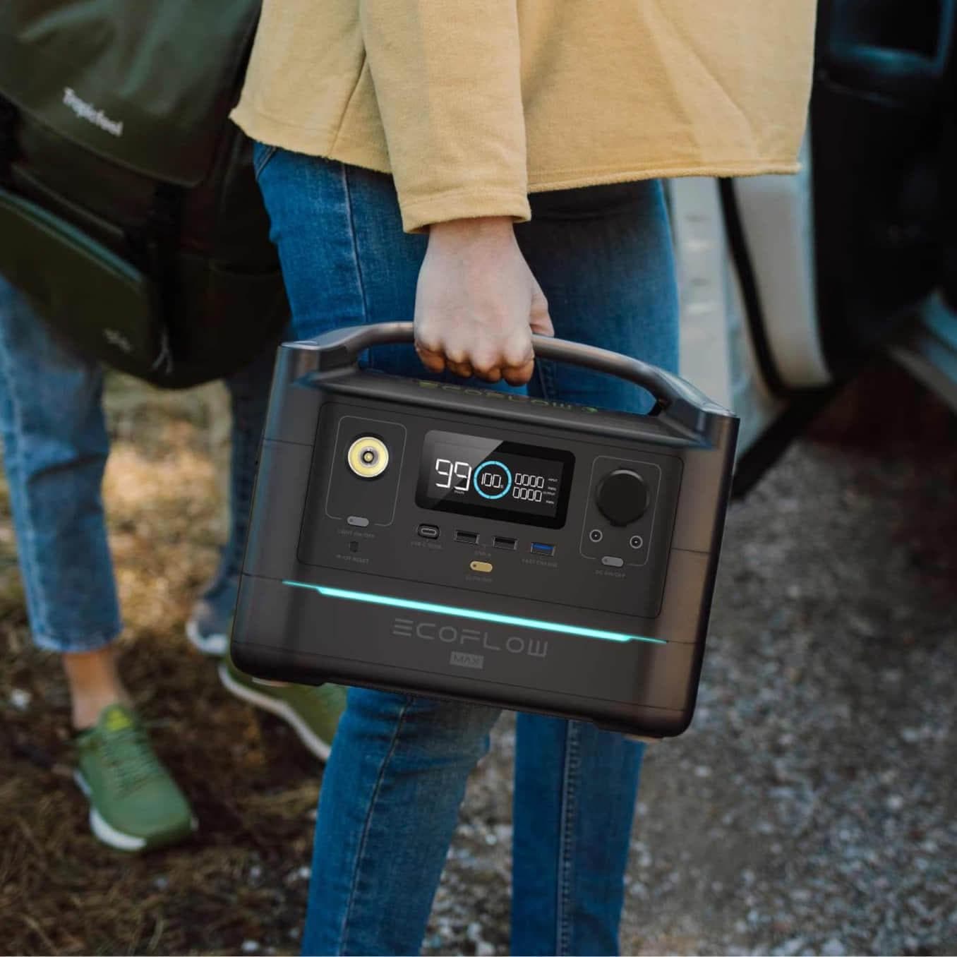 Load image into Gallery viewer, EcoFlow EcoFlow RIVER Max Portable Power Station