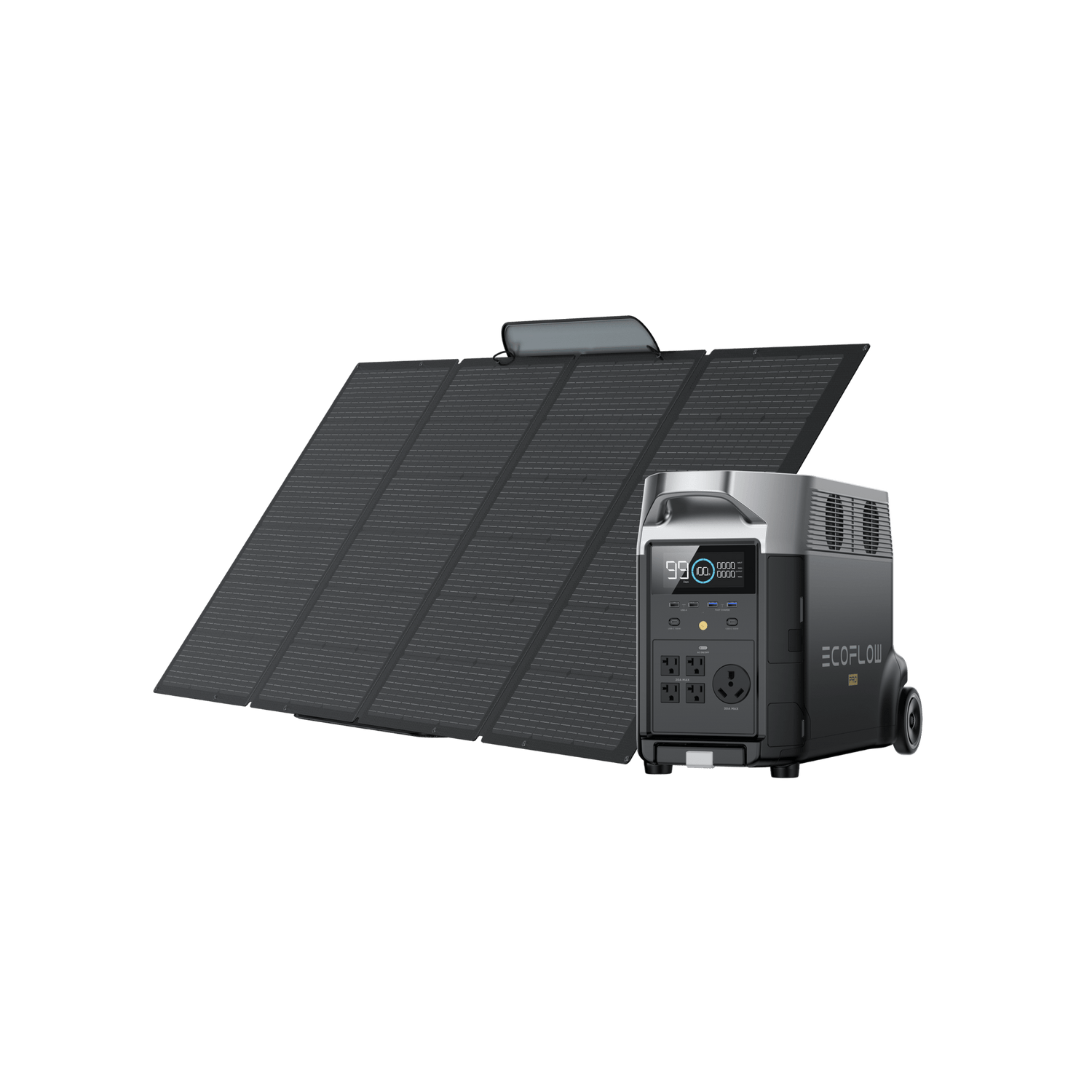 Load image into Gallery viewer, EcoFlow US Bundle EcoFlow DELTA Pro + 400W Portable Solar Panel