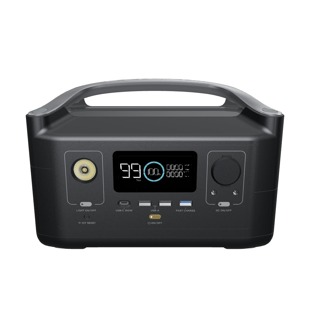 Load 3D model into Gallery viewer, EcoFlow RIVER Portable Power Station