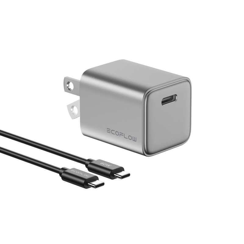 Load image into Gallery viewer, EcoFlow RAPID 30W GaN Charger with 60W Cable
