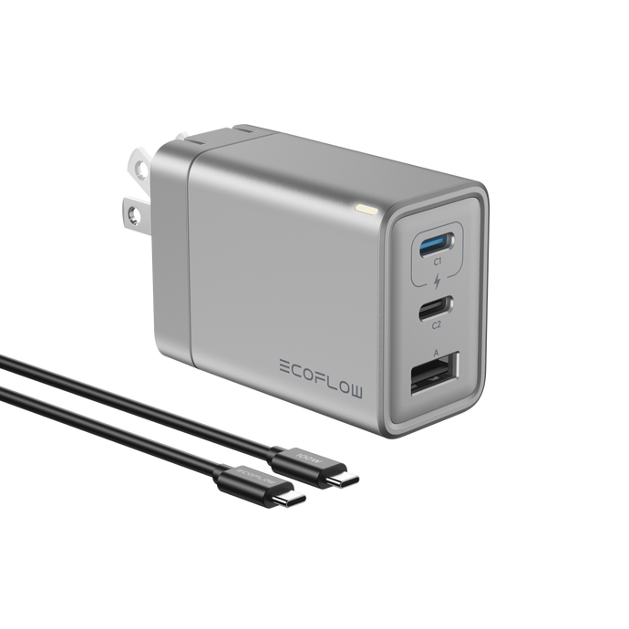 EcoFlow RAPID 65W GaN Charger with 100W Cable