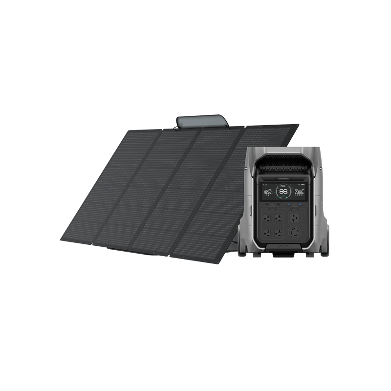 Load image into Gallery viewer, EcoFlow (Members-only) DELTA Pro 3 + 400W Portable Solar Panel EcoFlow DELTA Pro 3 Portable Power Station
