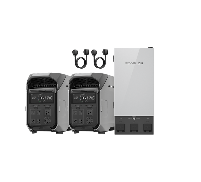 EcoFlow DP3_Bundle 2*DELTA Pro 3 + Smart Home Panel 2 EcoFlow DELTA Pro 3 Whole-Home Power Kit