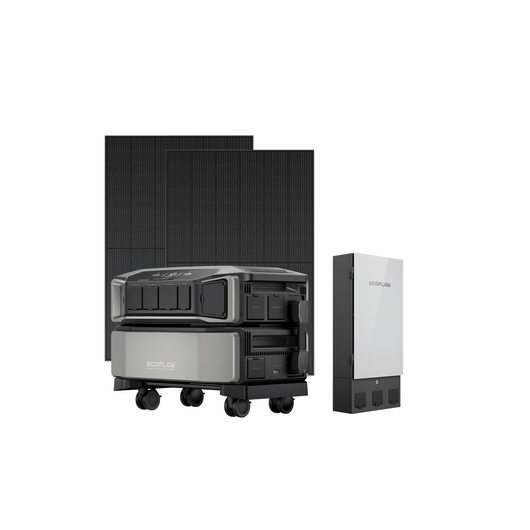 EcoFlow DELTA Pro Ultra + 2 × 400W Rigid + Smart Home Panel 2 EcoFlow DELTA Pro Ultra + 2 × 400W Rigid Solar Panels + Smart Home Panel 2 (Web Exclusive)