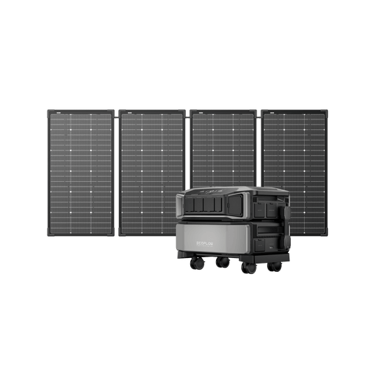 EcoFlow EcoFlow DELTA Pro Ultra + 4 × 125W Solar Panel EcoFlow DELTA Pro Ultra + 4 × 125W Solar Panel