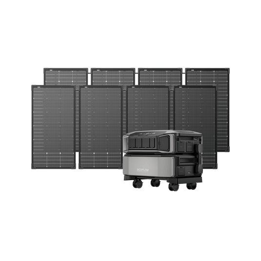 EcoFlow EcoFlow DELTA Pro Ultra + 8 × 125W Solar Panel EcoFlow DELTA Pro Ultra + 8 × 125W Solar Panel