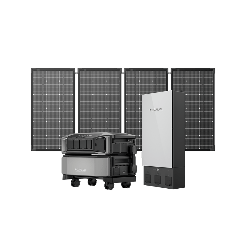 Load image into Gallery viewer, EcoFlow EcoFlow DELTA Pro Ultra + EcoFlow Smart Home Panel 2 + 125W x 4 Portable Solar Panel - Web Exclusive EcoFlow DELTA Pro Ultra + EcoFlow Smart Home Panel 2 + 125W x 4 Portable Solar Panel - Web Exclusive
