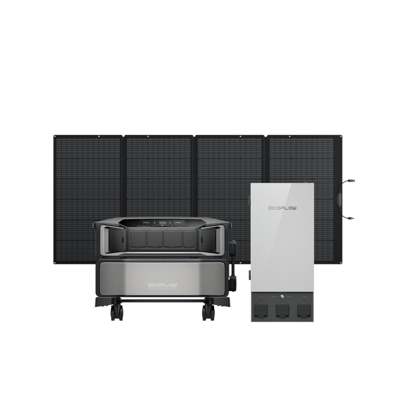 Load image into Gallery viewer, EcoFlow EcoFlow DELTA Pro Ultra + EcoFlow Smart Home Panel 2 + 400W Portable Solar Panel EcoFlow DELTA Pro Ultra Whole-Home Backup Power
