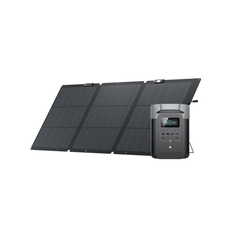 Load image into Gallery viewer, EcoFlow US Bundle EcoFlow DELTA 2 + 160W Portable Solar Panel
