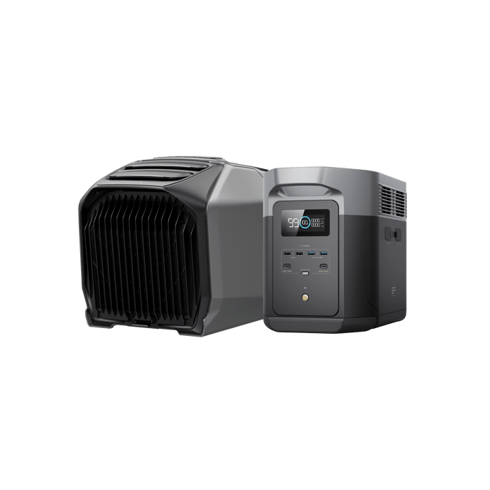 EcoFlow US D2M WAVE 3 + DELTA 2 Max EcoFlow DELTA 2 Max Portable Power Station