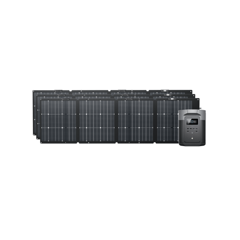 Load image into Gallery viewer, EcoFlow US 2*220W + DELTA 2 Max EcoFlow DELTA 2 Max Solar Generator (PV220W)
