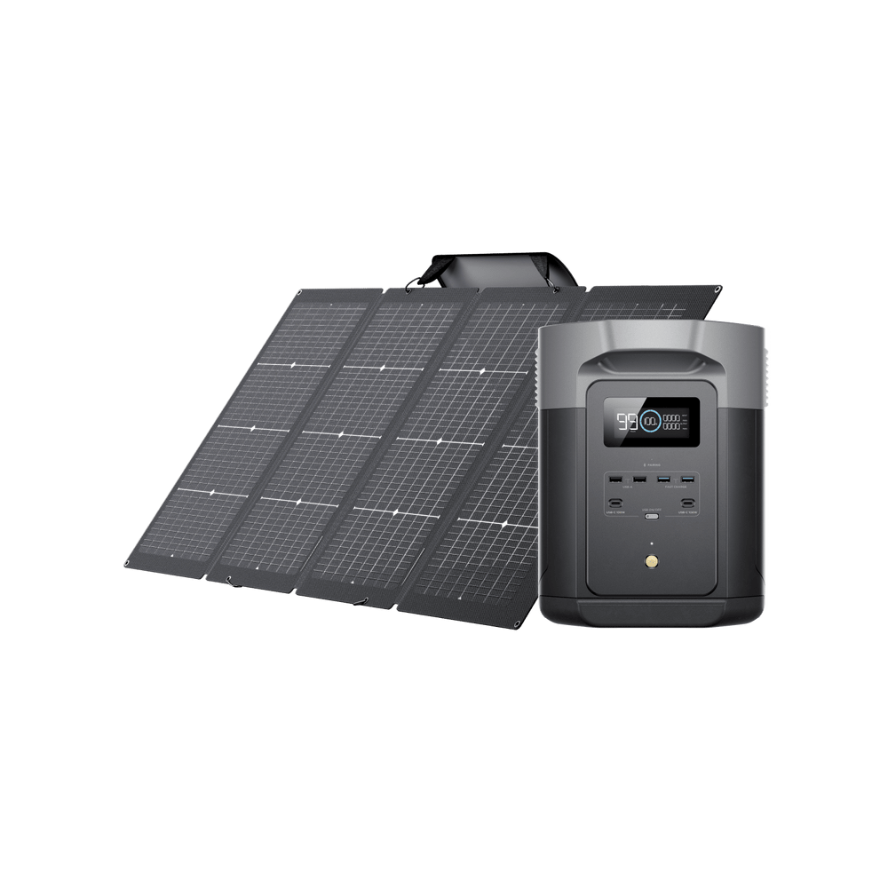 EcoFlow DELTA 2 Max Solar Generator (PV220W)
