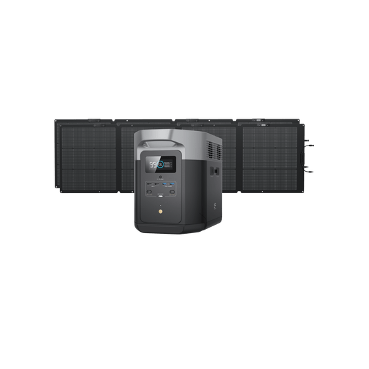 EcoFlow US D2M-bundle 2*220W + DELTA 2 Max EcoFlow DELTA 2 Max Solar Generator (PV220W)