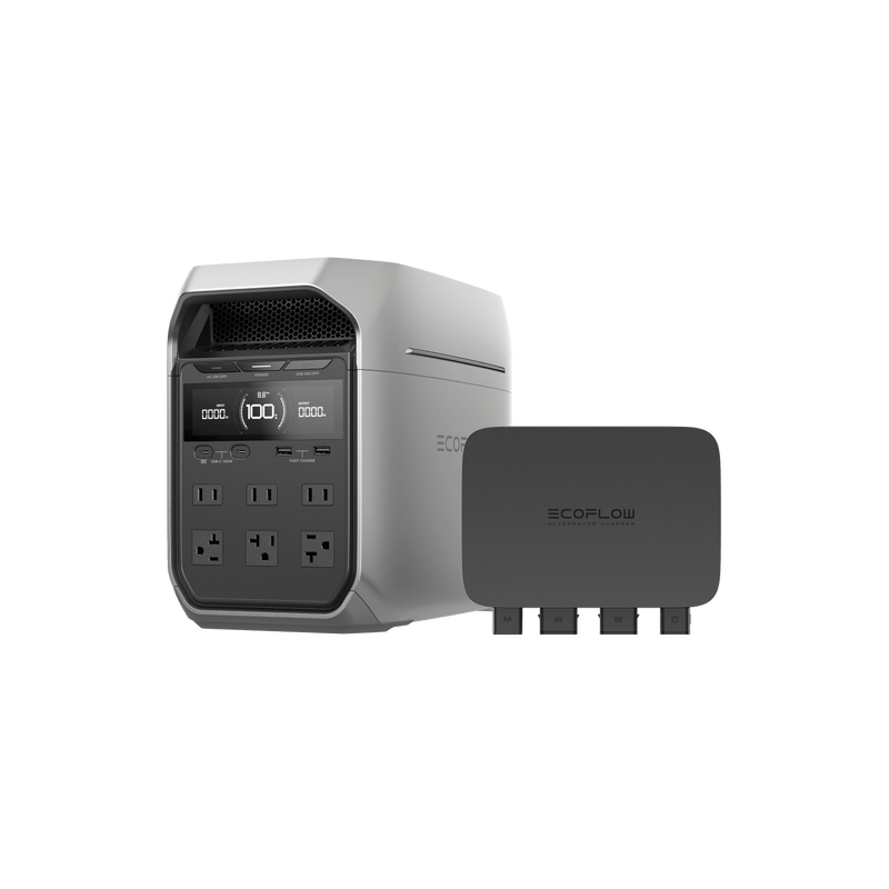 Load image into Gallery viewer, EcoFlow US Standalone DELTA 3 Plus + 800W Alternator Charger EcoFlow DELTA 3 Series Portable Power Station
