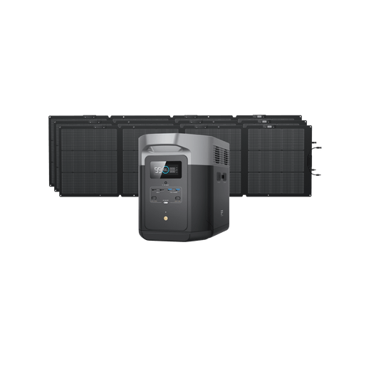 EcoFlow US Bundle DELTA Max (2000) / 3*220W EcoFlow DELTA Max Solar Generator (PV220W)