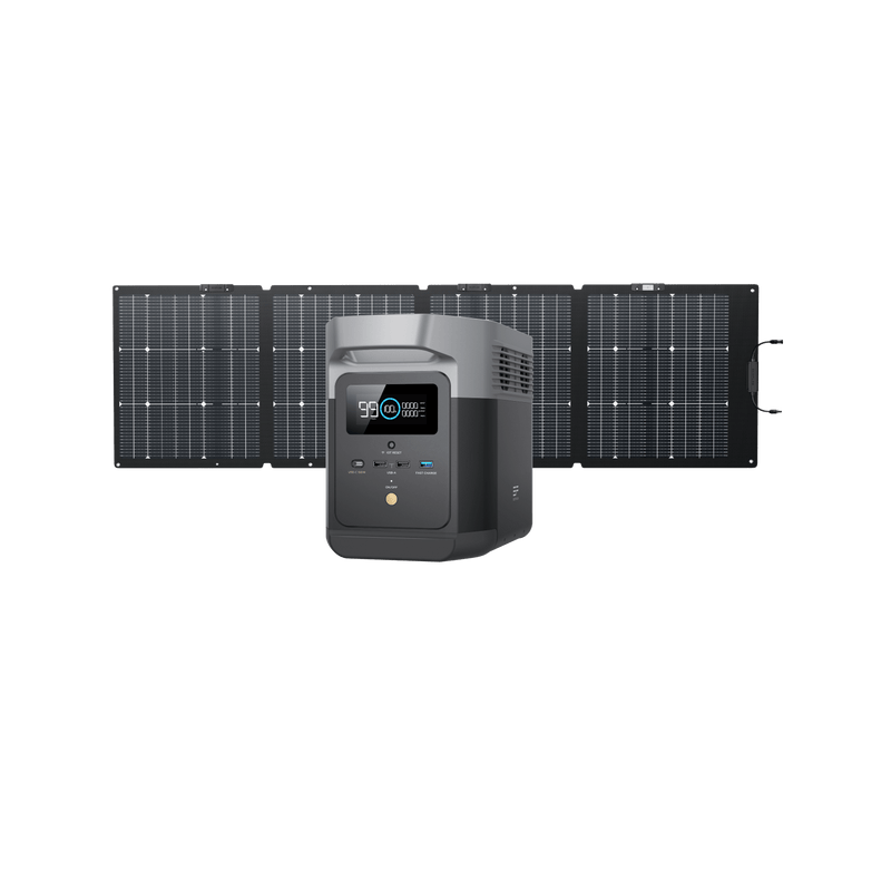 Load image into Gallery viewer, EcoFlow US Bundle 1*160W + DELTA mini EcoFlow DELTA mini Solar Generator (PV160W)
