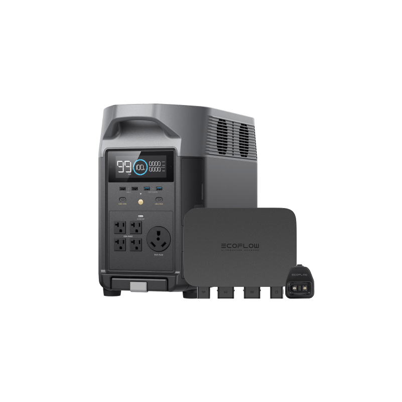 EcoFlow US Standalone DELTA Pro + 800W Alternator Charger EcoFlow DELTA Pro Portable Power Station