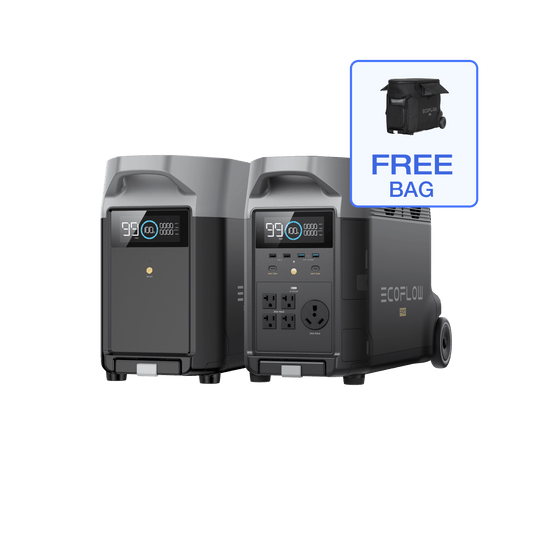 EcoFlow US Standalone DELTA Pro + DELTA Pro Smart Extra Battery + Free DELTA Pro Bag EcoFlow DELTA Pro Portable Power Station