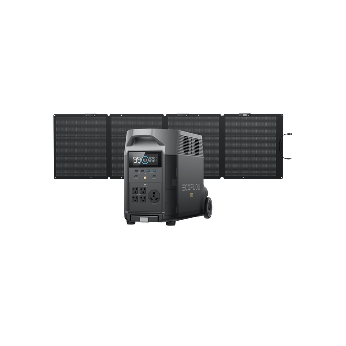 EcoFlow US Bundle 1*220W + DELTA Pro EcoFlow DELTA Pro Solar Generator (PV220W)