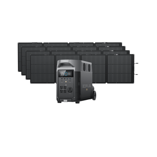 EcoFlow US Bundle 4*220W + DELTA Pro EcoFlow DELTA Pro Solar Generator (PV220W)