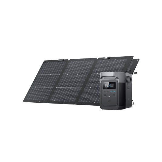 EcoFlow US Bundle EcoFlow DELTA Solar Generator (PV 160W)