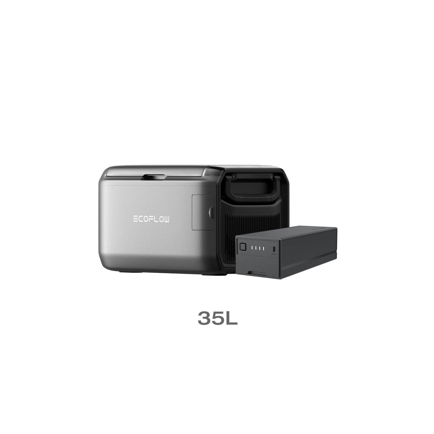 Load image into Gallery viewer, EcoFlow US GLACIER Classic 35L / GLACIER Plug-in Battery EcoFlow GLACIER Classic Portable Fridge Freezer
