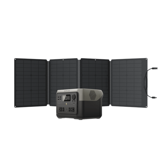 EcoFlow US RIVER 2 Max + 110W EcoFlow RIVER 2 Max + 110W Solar Panel - Flash Sale