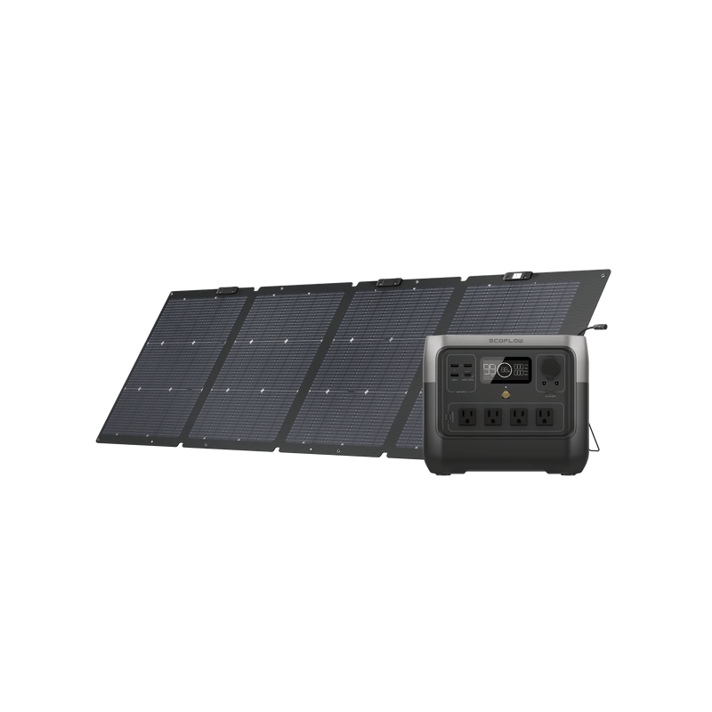 Load image into Gallery viewer, EcoFlow US Bundle EcoFlow RIVER 2 Pro Solar Generator (PV220W)
