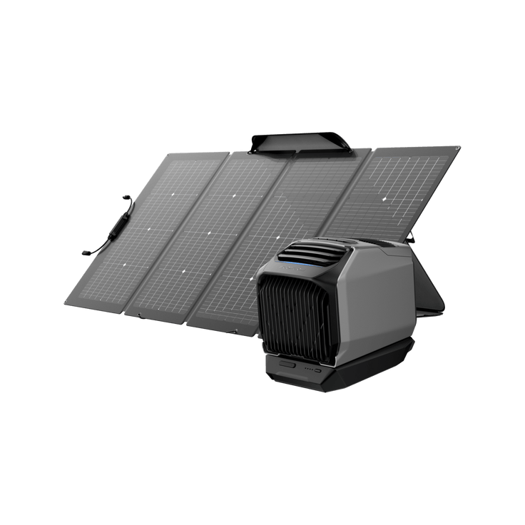 EcoFlow US WAVE 2 + Add-on Battery + 220W Portable Solar Panel EcoFlow WAVE 2 + Add-on Battery + 220W Portable Solar Panel