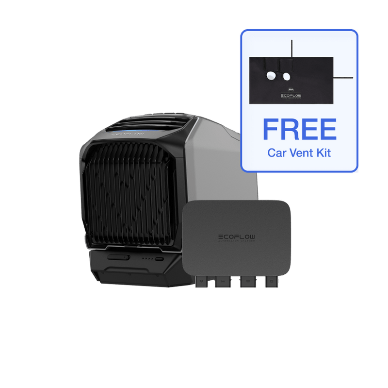 Load image into Gallery viewer, EcoFlow US Early-bird EcoFlow WAVE 2 + Add-on Battery + 800W Alternator Charger + Free Car Vent Kit EcoFlow WAVE 2 Portable Air Conditioner with Heater
