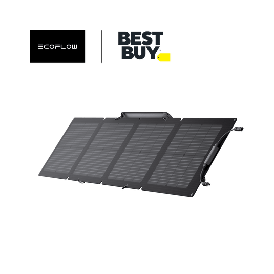 EcoFlow US Solar Panels 110W Portable Solar Panel TEST - EcoFlow Foldable 110W Solar Panel (Best buy pick-up)