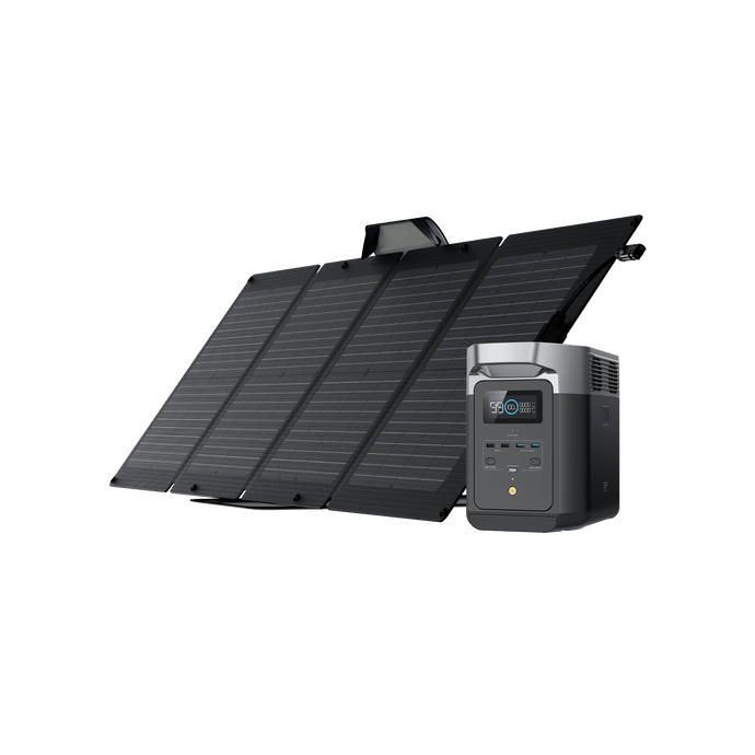 EcoFlow US Bundle 1*110W + DELTA 2 EcoFlow DELTA 2 + 110W Portable Solar Panel