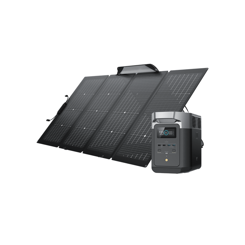 Load image into Gallery viewer, EcoFlow US Bundle EcoFlow DELTA 2 + 220W Portable Solar Panel
